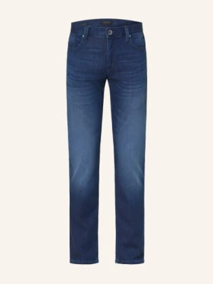 Alberto Spodnie Pipe Regular Fit blau