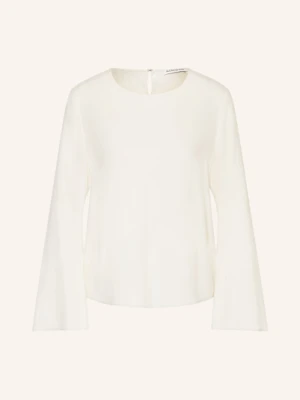Alcidia Da Veiga Bluzka Delia Z Jedwabiu weiss