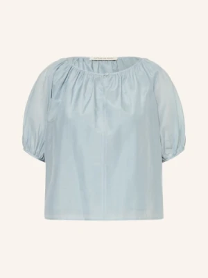 Alcidia Da Veiga Bluzka Z Jedwabiu blau