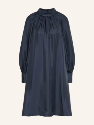 Alcidia Da Veiga Jedwabna Sukienka blau