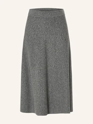 Alcidia Da Veiga Spódnica Z Dzianiny Luca Z Kaszmirem grau
