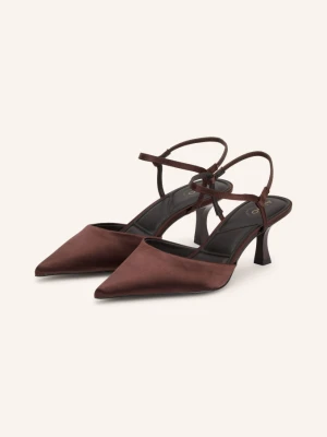 Aldo Czółenka Typu Slingback Jasmynee braun CIEMNOBRĄZOWY