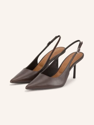 Aldo Czółenka Typu Slingback Seralina braun CIEMNOBRĄZOWY