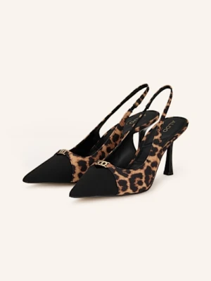 Aldo Czółenka Z Odkrytą Piętą Augustas beige