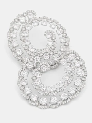 Aldo kolczyki damskie metalowe z cyrkonią BUBBLYE