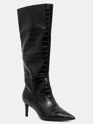 Aldo kozaki HEATHHER damskie kolor czarny na szpilce 14147017