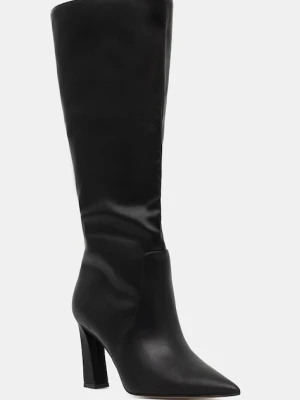 Aldo kozaki NATHALEE damskie kolor czarny na słupku 14148011