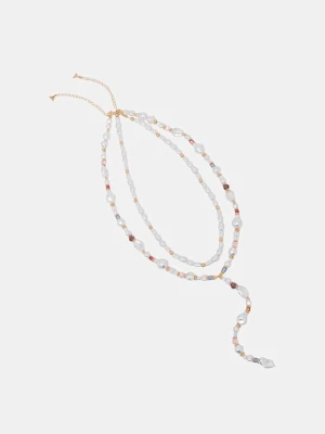 Aldo naszyjnik damski metalowy MEAGANN 2-pack