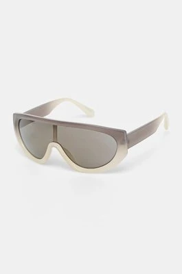 Aldo okulary przeciwsłoneczne ALPHINESHADES damskie kolor szary 13868500