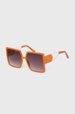 Aldo okulary przeciwsłoneczne ANNERELIA damskie kolor pomarańczowy