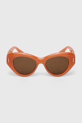 Aldo okulary przeciwsłoneczne CELINEI damskie kolor pomarańczowy CELINEI.830