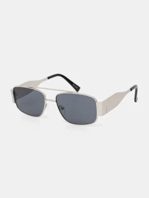 Aldo okulary przeciwsłoneczne CLUBSHADES męskie kolor srebrny 13935560