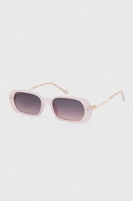 Aldo okulary przeciwsłoneczne damskie kolor różowy