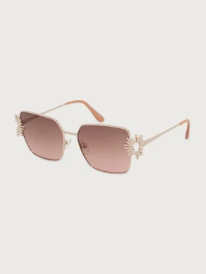 Aldo okulary przeciwsłoneczne damskie x ZUHAIR MURAD brązowy