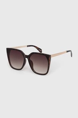 Aldo okulary przeciwsłoneczne KEDERRAS damskie kolor brązowy KEDERRAS.240