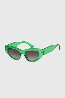 Aldo okulary przeciwsłoneczne ZARON damskie kolor zielony ZARON.320