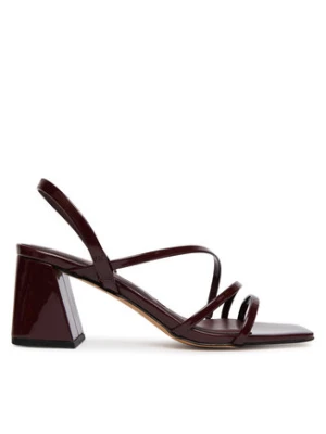 Aldo Sandały Atlanticus 14190608 Bordowy