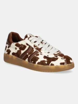 Aldo sneakersy skórzane CHICSNEAKER damskie kolor brązowy 14053635
