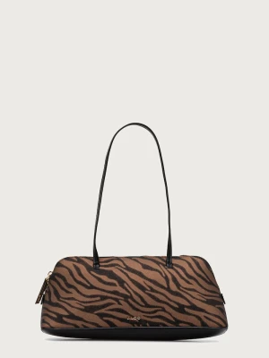 Aldo torebka bagietka damska z imitacji skóry POWERGIRLL brązowy