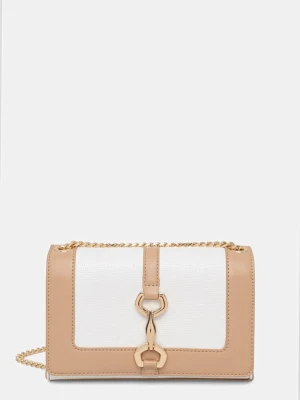 Aldo torebka crossbody damska z imitacji skóry CLAIRISSIA beżowy
