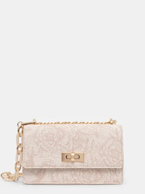 Aldo torebka crossbody damska z imitacji skóry BELLAROSE beżowy