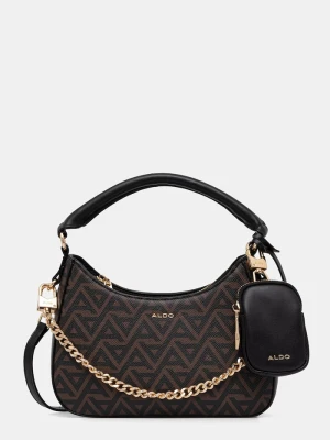Aldo torebka crossbody damska z imitacji skóry CLARIONA brązowy