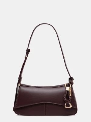 Aldo torebka hobo damska z imitacji skóry EVENA bordowy