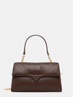 Aldo torebka kolor brązowy LARGESOFTPUFF.200