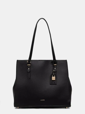 Aldo torebka shopper damska z imitacji skóry FEACAN czarny