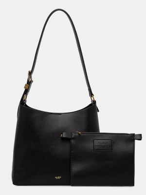 Aldo torebka tote damska z imitacji skóry HHOBOCHIC czarny