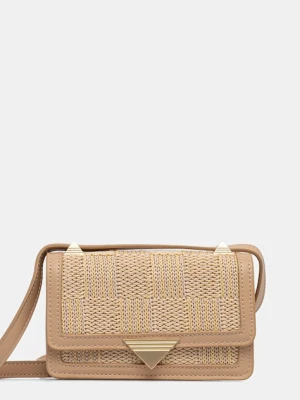 Aldo torebka ZENITHPURSEMINI kolor beżowy 13989722