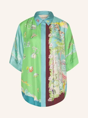 Alémais Koszula Daria Z Jedwabiu blau ALÉMAIS