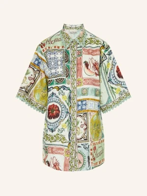 Alémais Koszula Tommasina Z Lnu Z Rękawami 3/4 beige ALÉMAIS