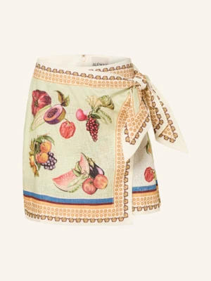 Alémais Spódnica Z Lnu Mercado beige ALÉMAIS