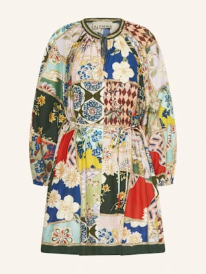 Alémais Sukienka Bianca Z Dodatkiem Jedwabiu gruen ALÉMAIS