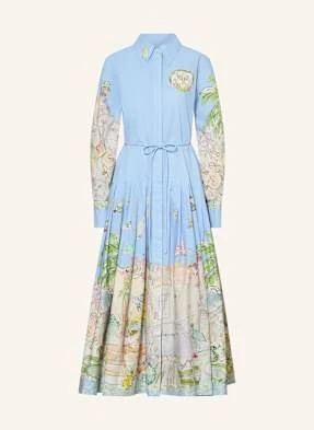 Alémais Sukienka Koszulowa Anouk blau ALÉMAIS