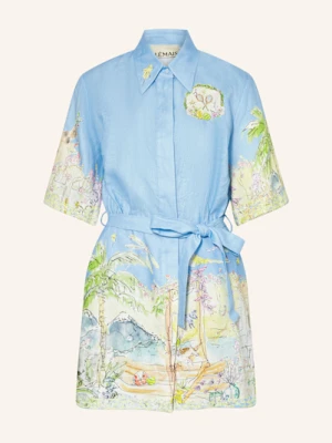 Alémais Sukienka Koszulowa Anouk blau ALÉMAIS