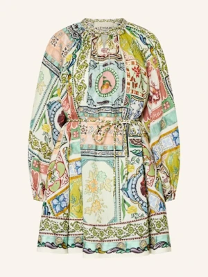 Alémais Sukienka Tommasina Z Falbankami beige ALÉMAIS