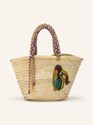 Alémais Torba Na Zakupy Toucan Tango Macrame Midi beige