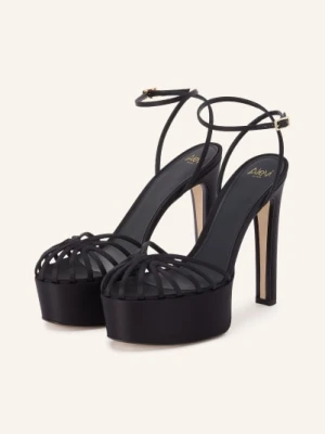 Alevi Sandały Na Płaskiej Podeszwie Eva schwarz