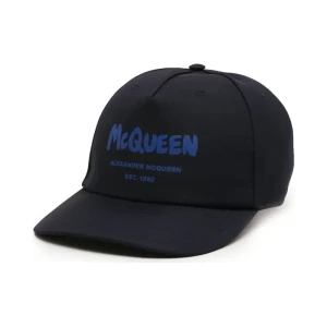 Alexander McQueen Bejsbolówka TONAL GRAFFITI