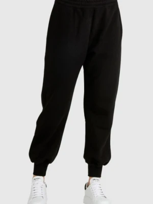 ALEXANDER MCQUEEN Czarne dresowe spodnie damskie, Rozmiar 40