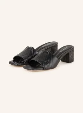 Alexander Mcqueen Klapki Typu Mules schwarz