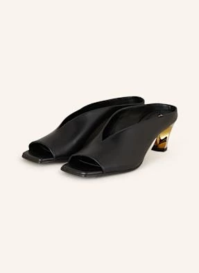 Alexander Mcqueen Klapki Typu Mules schwarz