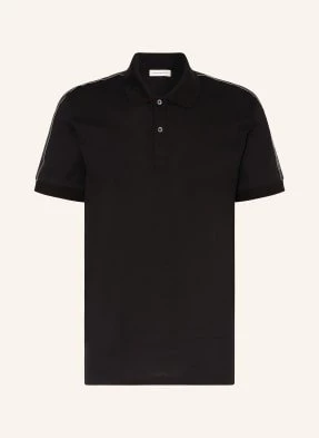 Alexander Mcqueen Koszulka Polo Z Piki Regular Fit schwarz