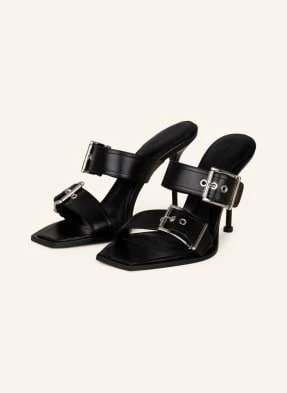 Alexander Mcqueen Mules schwarz