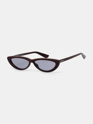 Alexander McQueen okulary przeciwsłoneczne damskie kolor bordowy AM0535S