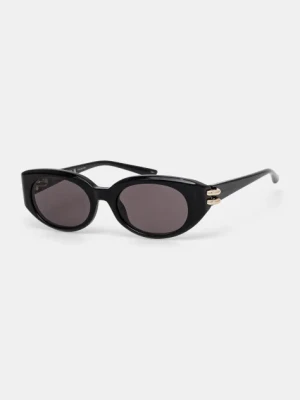 Alexander McQueen okulary przeciwsłoneczne damskie kolor czarny AM0469S