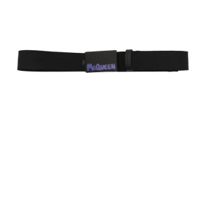 Alexander McQueen Pasek | z dodatkiem skóry