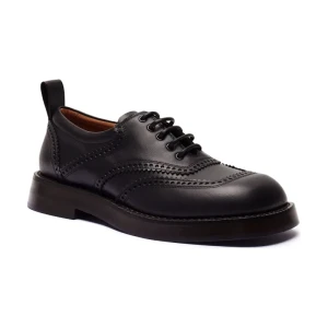 Alexander McQueen Skórzane półbuty